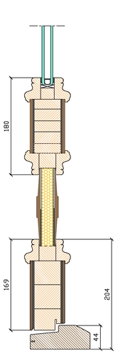 Snitt ner / mellanstyck